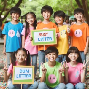Kids Against Gum Litter