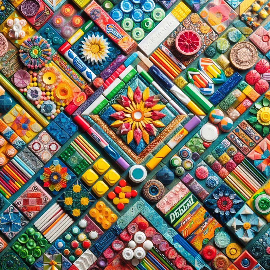 DIY Projects with Upcycling Gum Wrappers and Packets - gumtarget